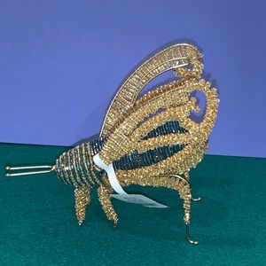 Fancy Beaded Cricket Figurine-Opalhouse